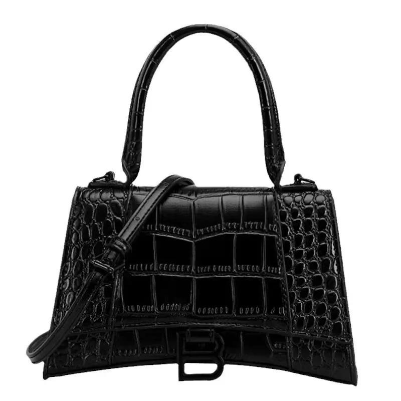 Bolsos populares para mujer en 2023, nuevo bolso de reloj de arena de nicho francés de alta gama, bolso de hombro tipo bandolera de mano popular