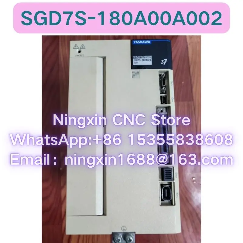 

Second-hand SGD7S-180A00A002 servo drive Functional test OK Fast delivery