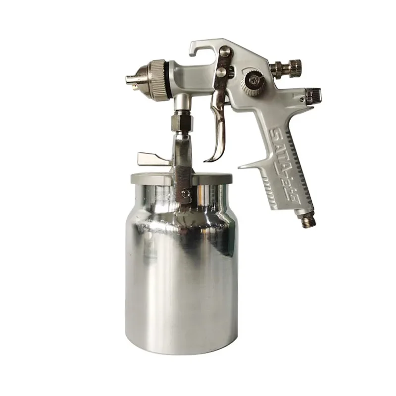 

Spray gun jet H series 17400 lower pot topcoat car spray gun 1.7 nozzle caliber