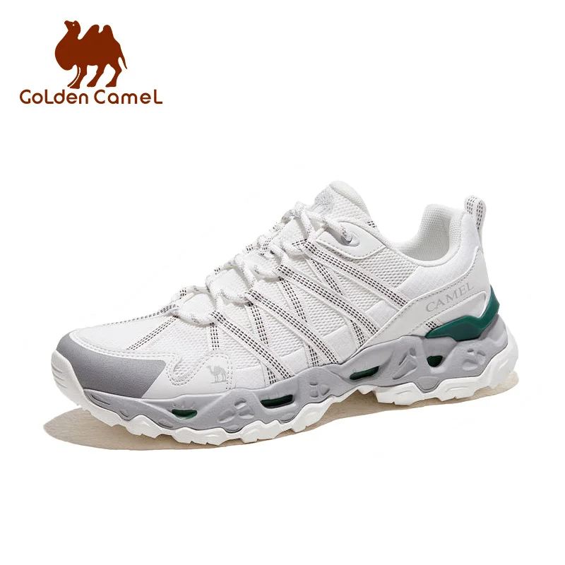 GOLDEN CAMEL Hiking Shoes Women Men Sneakers Breathable Outdoor Sports Shoes Non-slip Trekking Shoes for Men 2024 Summer New