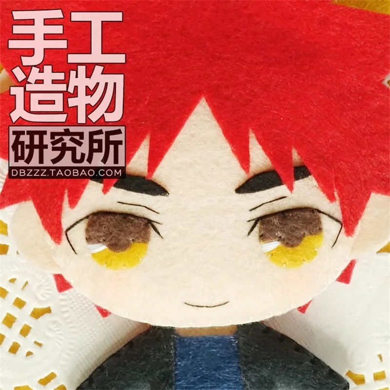 Japan Anime Shokugeki No Souma Yukihira Souma DIY Handmade Pendant Material Package Cosplay Charm Cartoon Keychain Plushie Decor