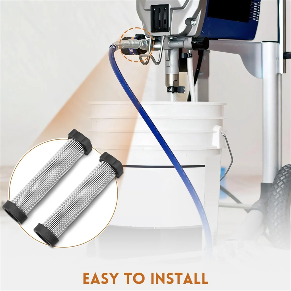 T88C Confezione da 3 288747   Filtro per accessori spruzzatore di vernice, filtri spruzzatore di vernice per ProX7 ProX9 ProX17 ProX19 ProX21 XR5 XR7 XR9