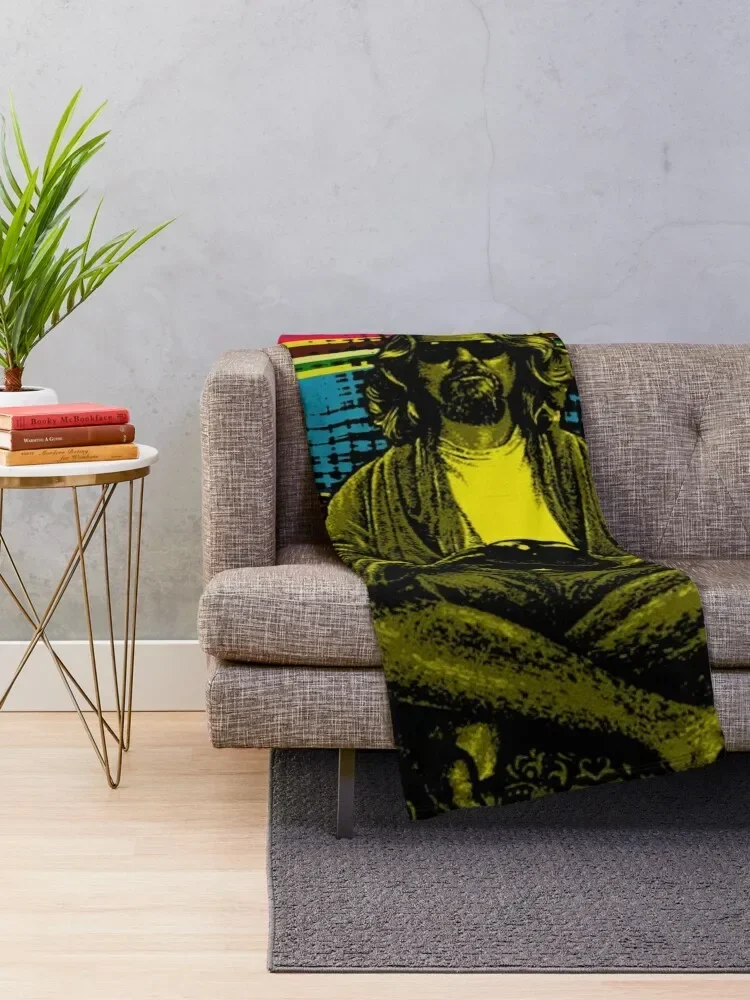 The Dude Abides Throw Blanket anime Weighted Quilt Blankets