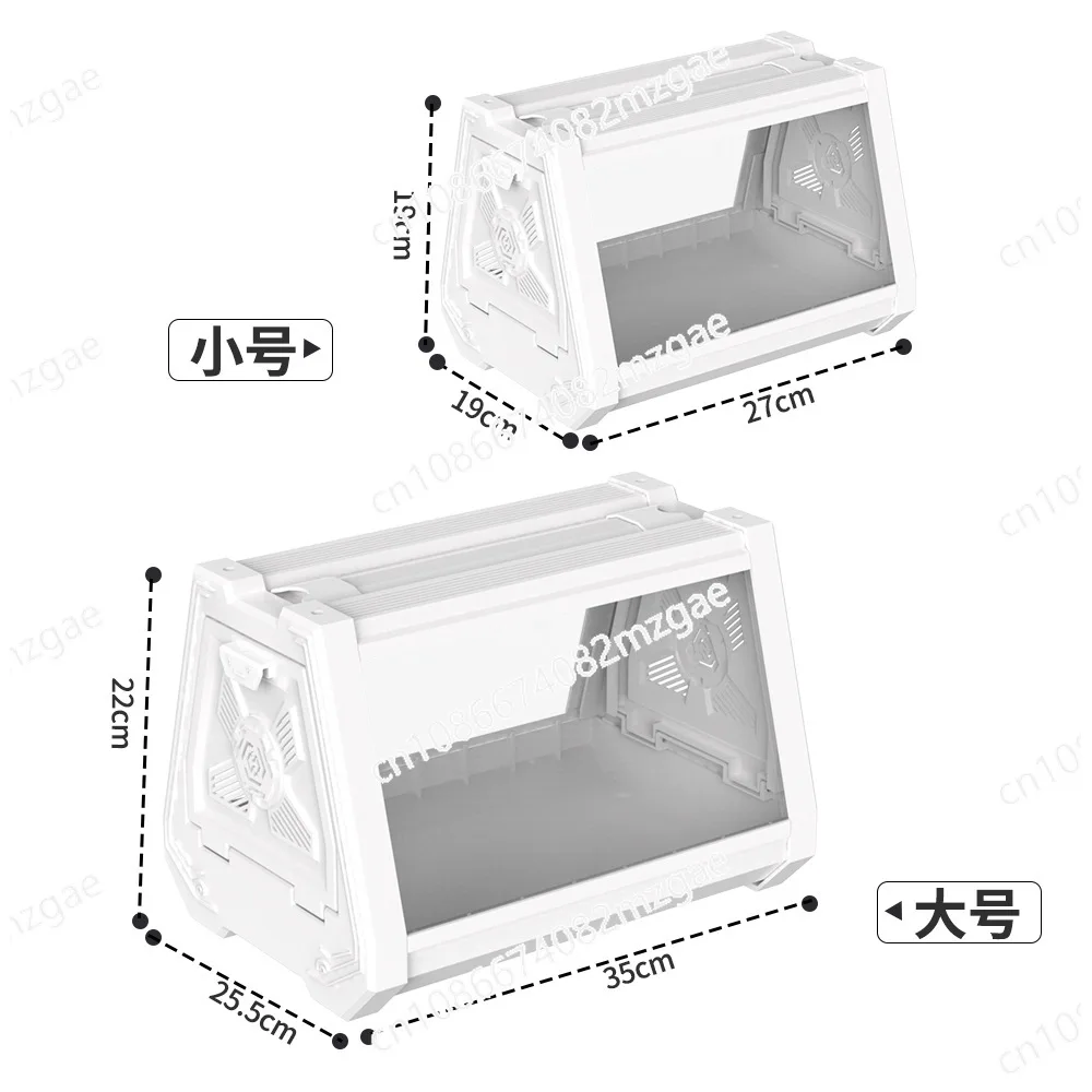 

Настольный удобный высокопрозрачный ящик для хранения домашних животных для ящерицы, краба-отшельника и деревянной лягушки, эко-цистерна