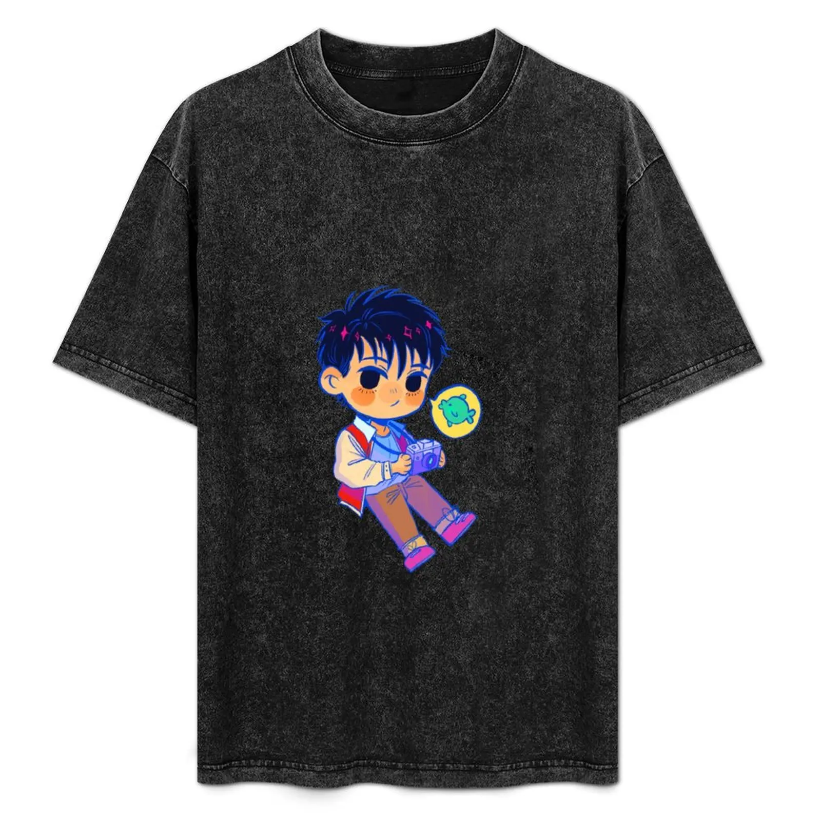 Banana Fish - Eiji Okumura T-Shirt Stylish Print Short Sleeve Tee