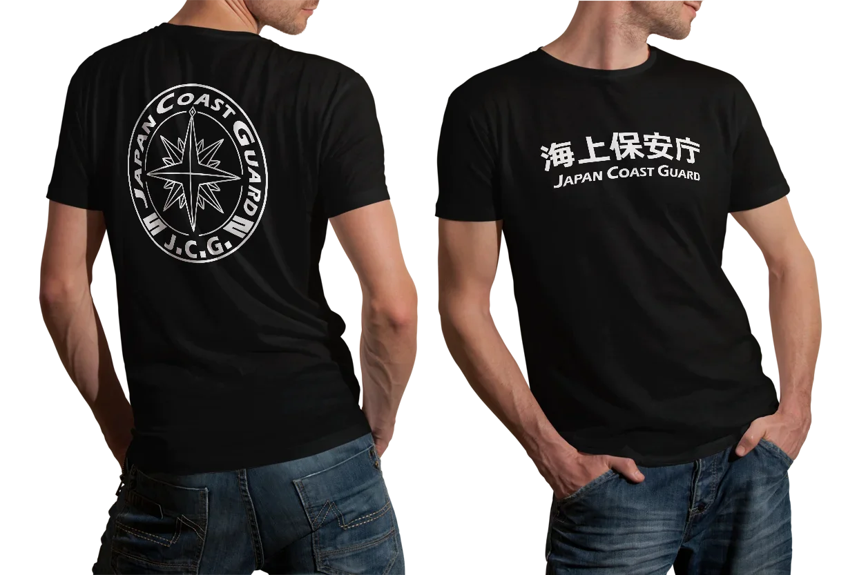 Japan Coast Guard Marine Defense Force Mens T Shirt. High Quality Cotton, Breathable Top, Loose Casual T-shirt S-3XL