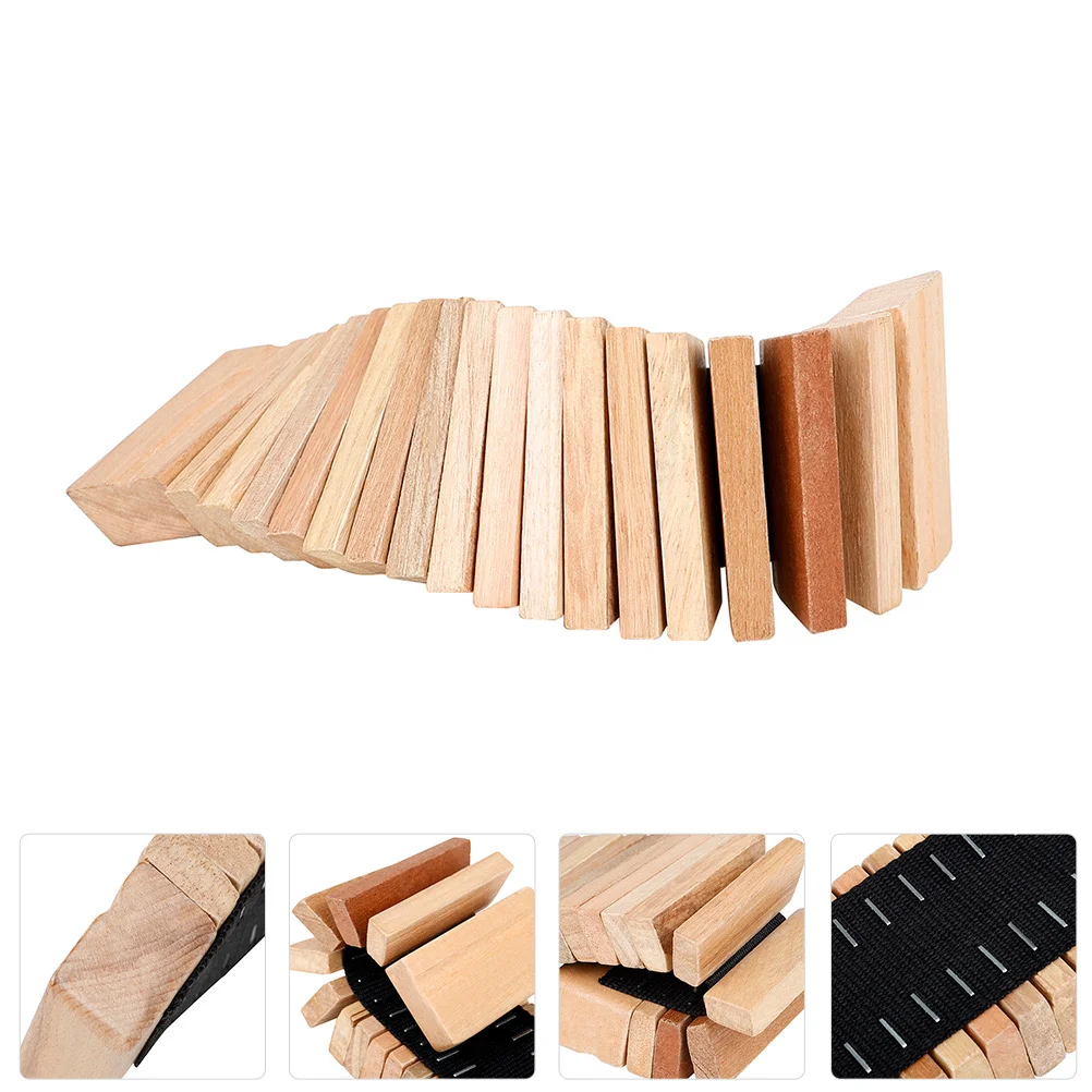 

1pc Row Wood Musical Instrument For Kids Smooth Wooden Bending Recreation Plaything Educational Children Gift Wood Musical