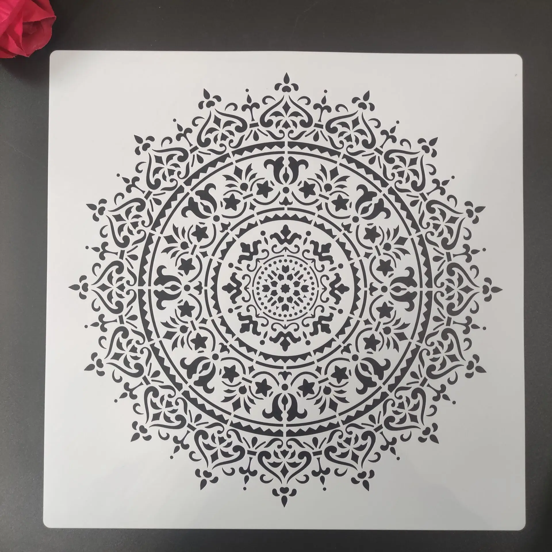 30 *30cm Large Mandala Geometry DIY Wall Painting Layering Stencils Scrapbook Coloring Embossing Album Decorative Template N1