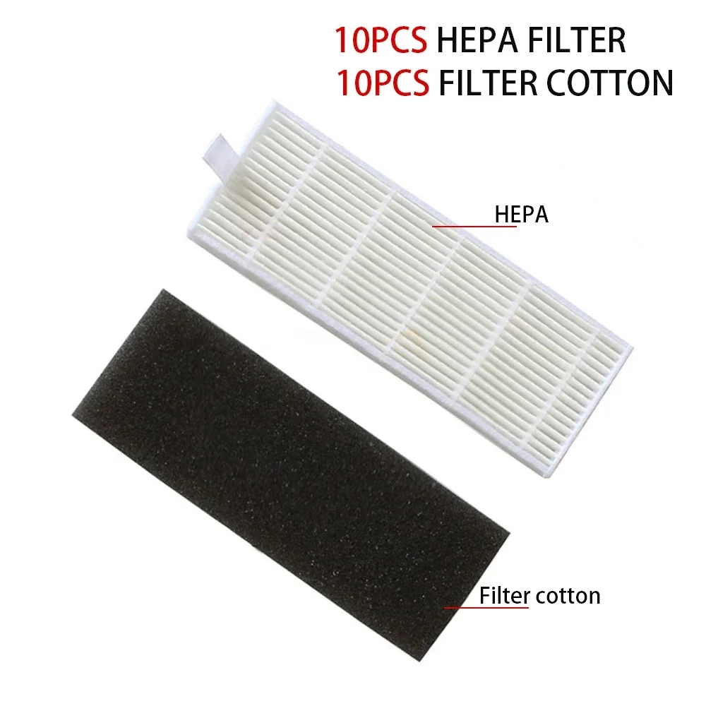 Sponge+ Filters for ILIFE Cleaning Robot for Chuwi ilife A4 A4S A6 Robot Vacuum Cleaner Hepa Filter for Ecovas DN621 DN621 DN620