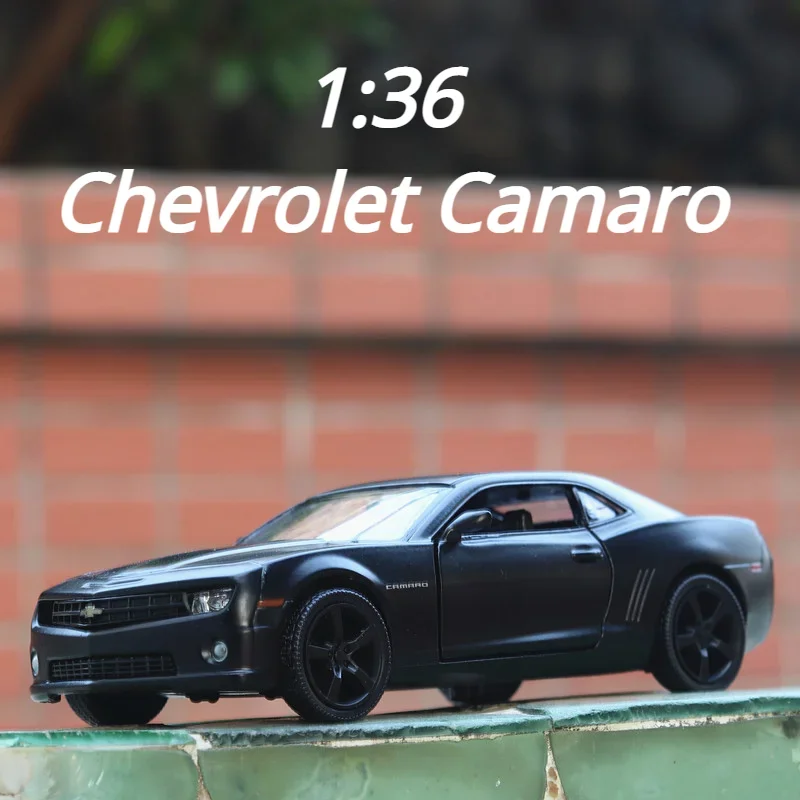 

1:36 Chevrolet Camaro High Simulation Alloy Model Car Metal Sedan Die Casting Collection Toy Car Boy Toy Children Gift