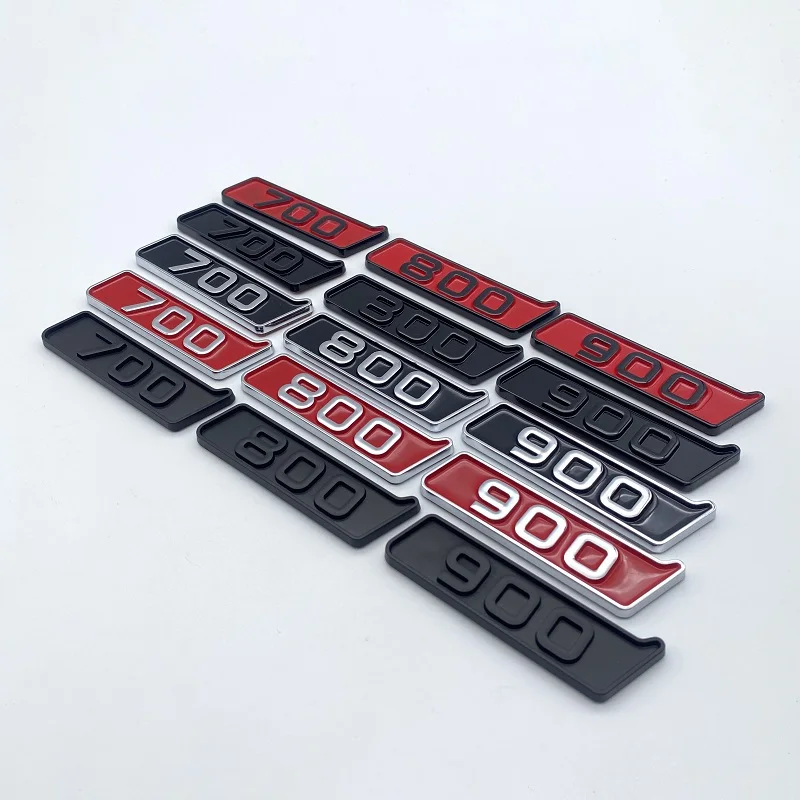Car 3D ABS Decal 700 800 900 Sticker For  G Class W463 W205 G63 G65 G700 G800 G900 Car Badge Emblem Stickers