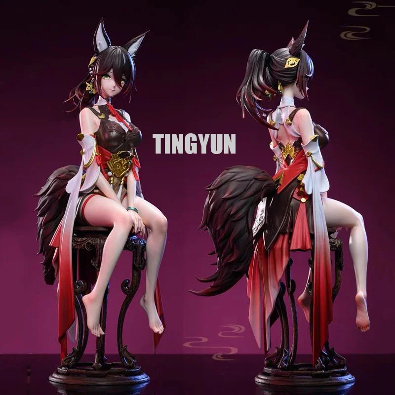 Anime Tingyun Figurine Game Honkai Star Rail Gk Figures Figurals Tingyun Action Figure Sitting Model Pvc Collection Toy Gifts