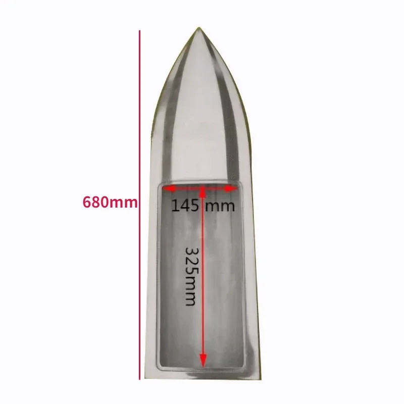 L680-W210-H130mm Carbon Fiber Jet Boat Hull，Extract Vacuum RC Speedboat Brushless Electric Model Boat