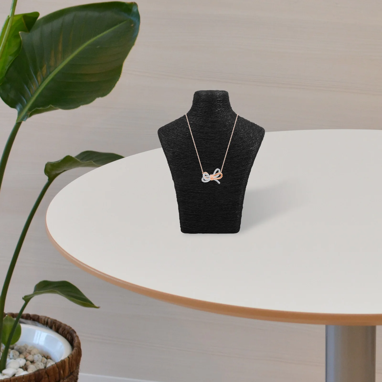 

Premium Necklace Display Stand Jewelry Organizer Earrings Storage Rack Home Store Decoration Gift For Wedding Birthday