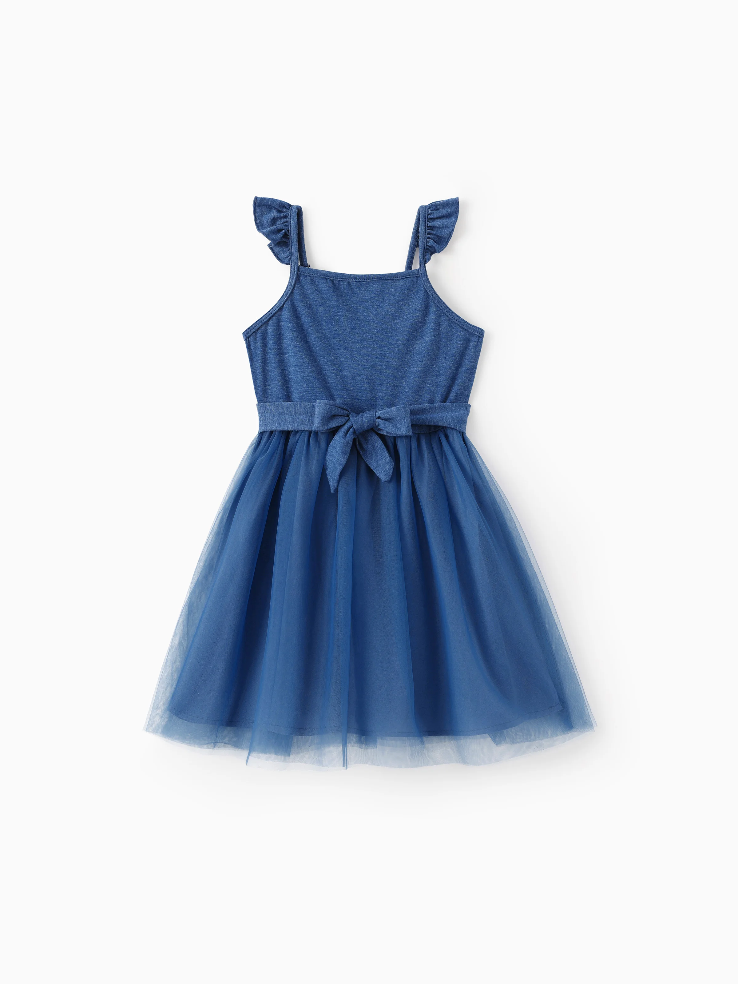 

Платье с короткими рукавами для девочек PatPat.