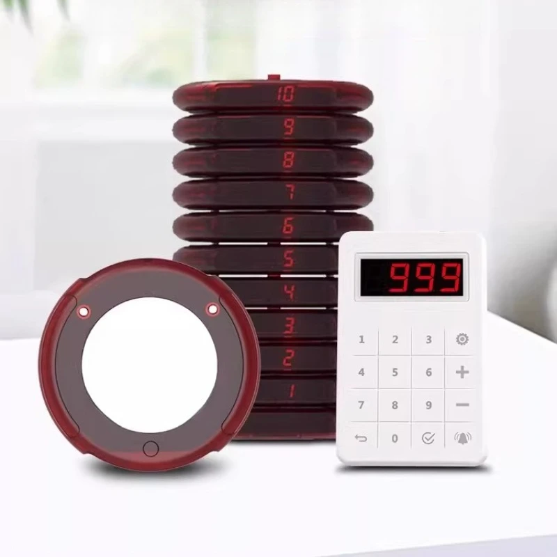 Wireless food picker disc food pickup and calling machine Commercial queuing waiting artifact