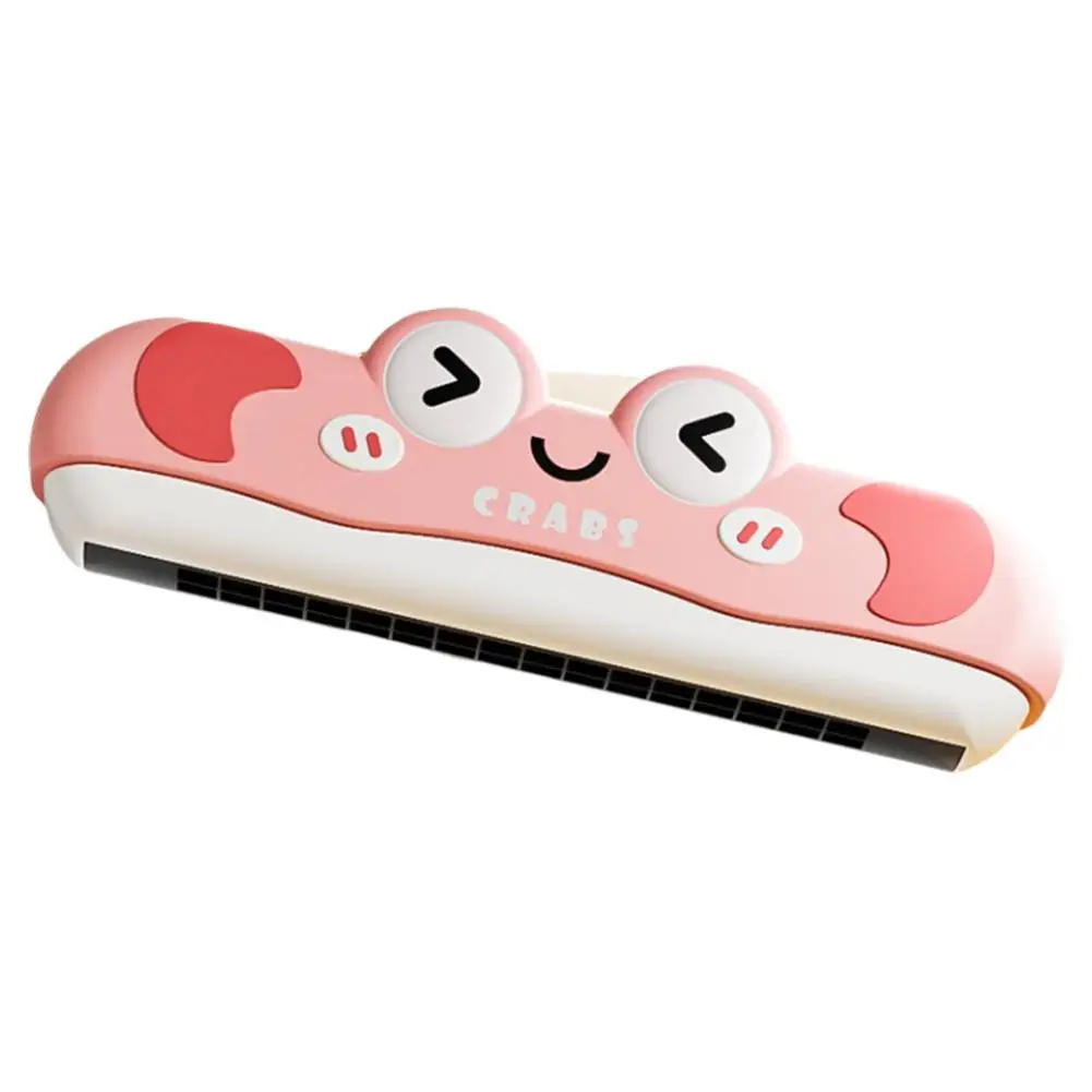 Mini gaita para crianças, brinquedos musicais infantis, educação precoce, instrumentos musicais cognitivos, fileira dupla, 16 buracos para crianças h0n9