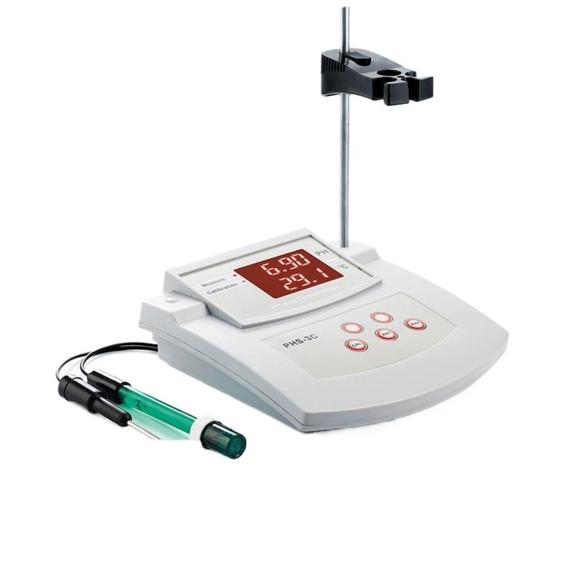For PHS-3C Desktop High-precision  PH Test Pen PH Temperature Two-in-one Automatic Calibration Tester