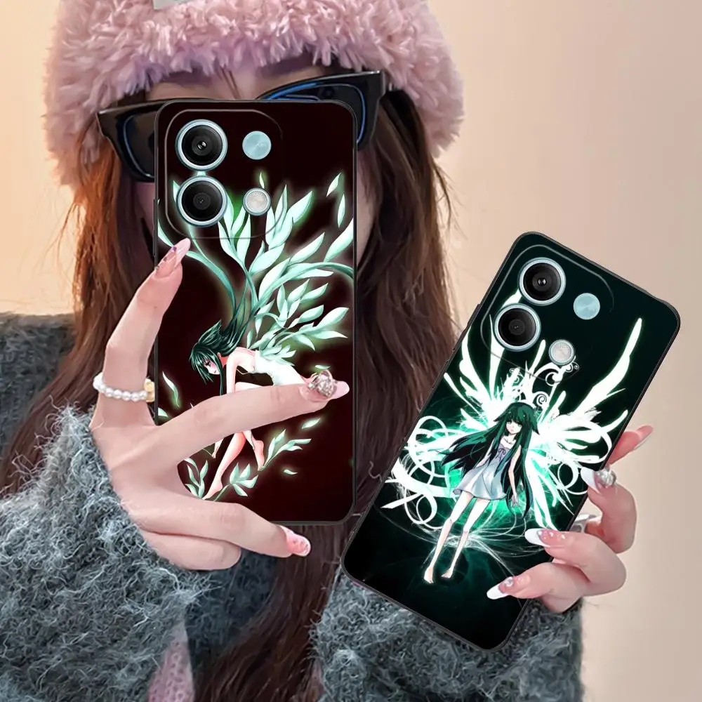 Saya no Uta حافظة هاتف محمول لهاتف POCO F6 F5 F4 F3 F2 Pro GT C40 غطاء حماية مطبوع ملون للهواتف الذكية الجميلة