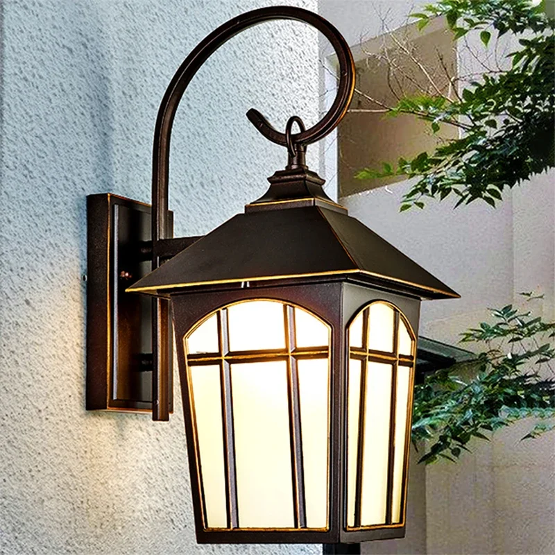 RONIN Contemporary LED Outdoor Wall Lamps Electric Simplicity Waterproof Balcony Hallway Courtyard Villa Gate Hotel