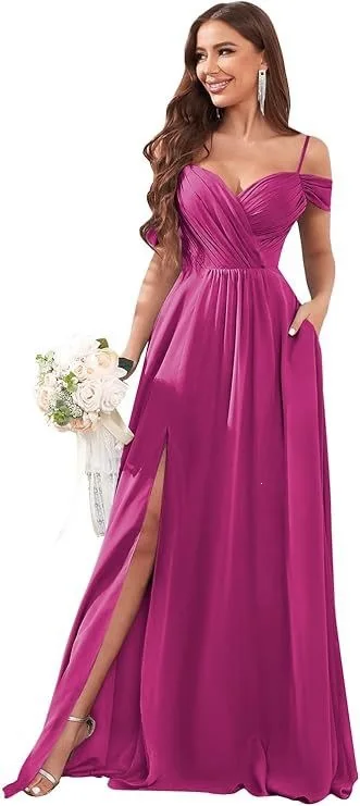 QMANSHA Couture Maßgeschneidertes Abendkleid, schulterfrei, kurze Ärmel, herzförmiger Ausschnitt, gerüscht, A-Linie, Ballkleid, Brautjungfernkleid – Detail 12