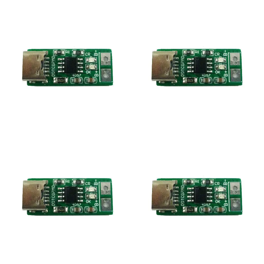 1S Phone Charge TypeC To 4.2V Voltage Dropout Buck LiPo Polymer Li-Ion for 3.7V