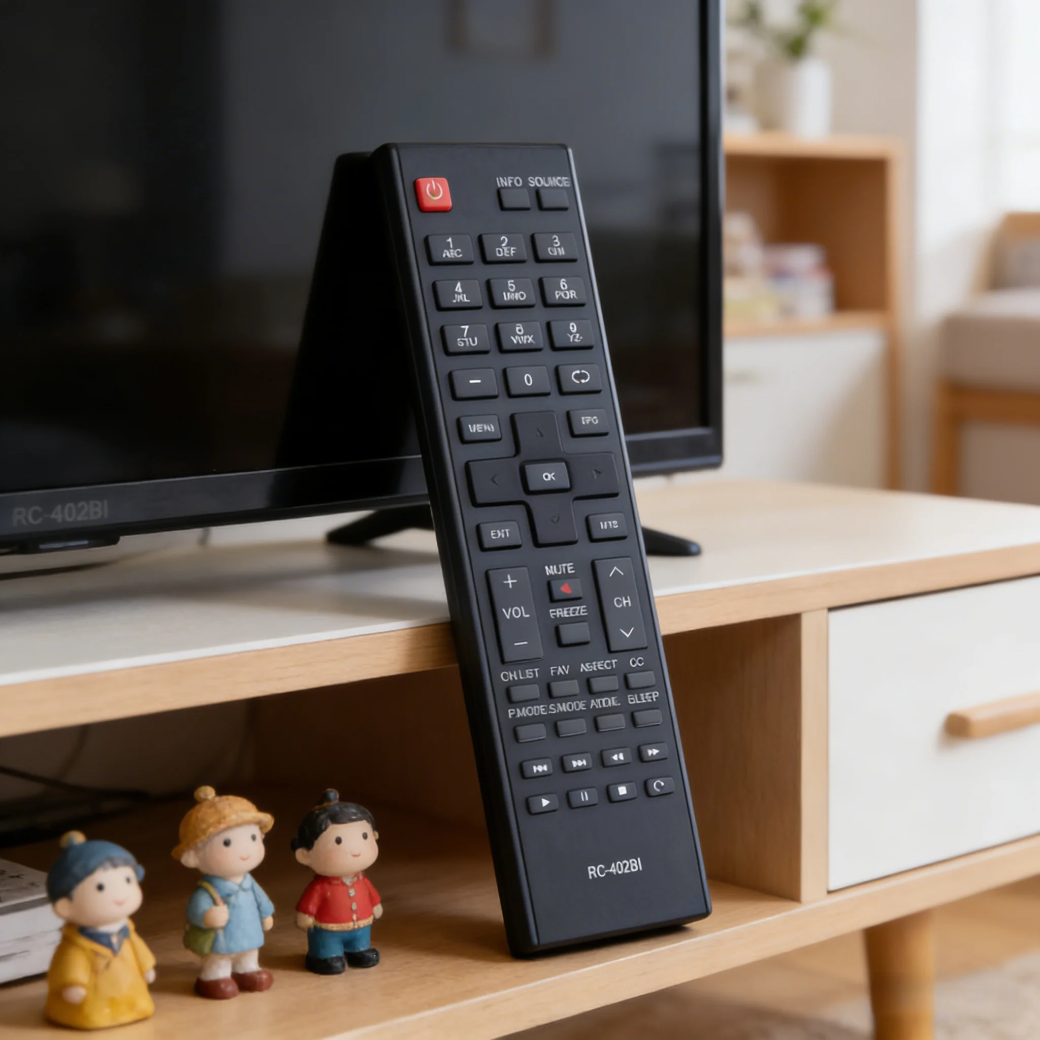 Daewoo RC-402BI Remote Control for HD LCD LED Smart TVs - Screen Navigation Controller