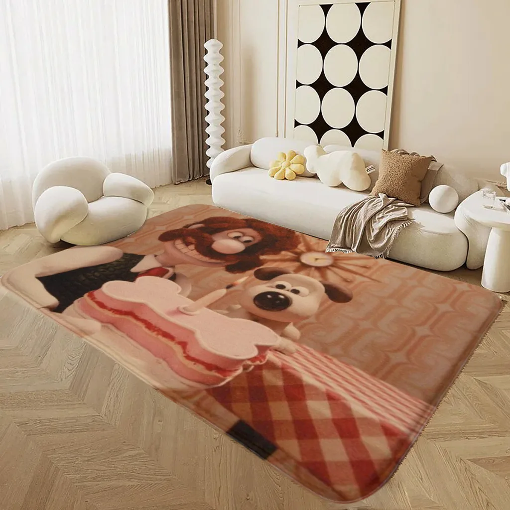 

Kawaii Cute Gromit High Quality Rugs for Bedroom Home Decor Mat Lounge Rug Studio Large Area Carpets