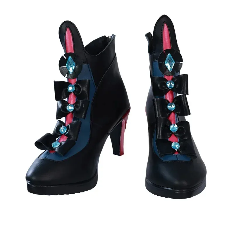 

CyWuthering Waves Карлатта Монтелли Косплэй мужская обувь аниме китайский стиль Хэллоуин для игры