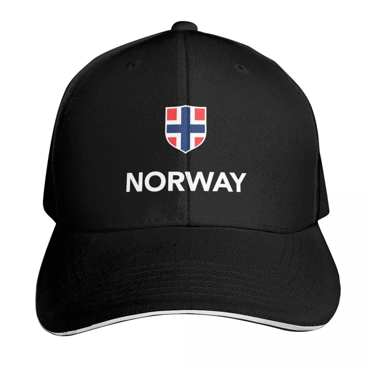 Norway Norwegian Flag Baseball Cap Sun Cap Icon Snap Back Hat golf hat genuine Men's Baseball Women's