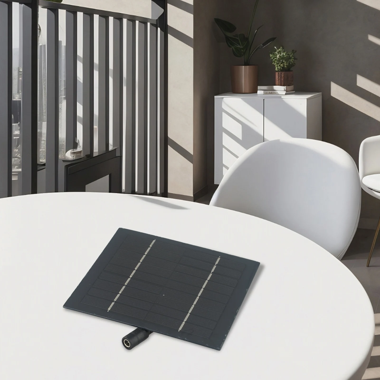 

Greenhouse Ventilation Fan 5W 6V Solar Fan Improved Air Ventilation Efficient Solar Energy Hot Weather Solution