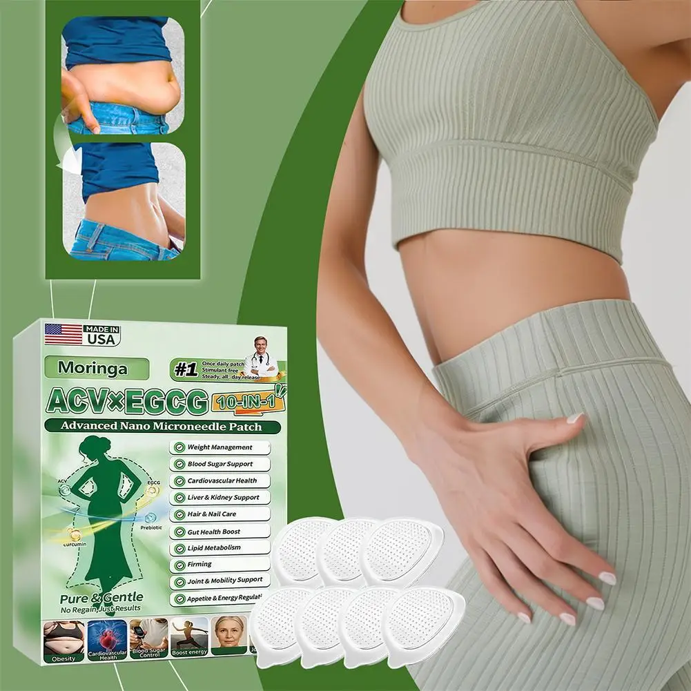

ACV*EGCG 10-в-1 Микронидл-пластыри для коррекции фигуры и похудения: тонкие, дышащие, улучшают метаболизм, способствуют детоксикации, подтягивают кожу