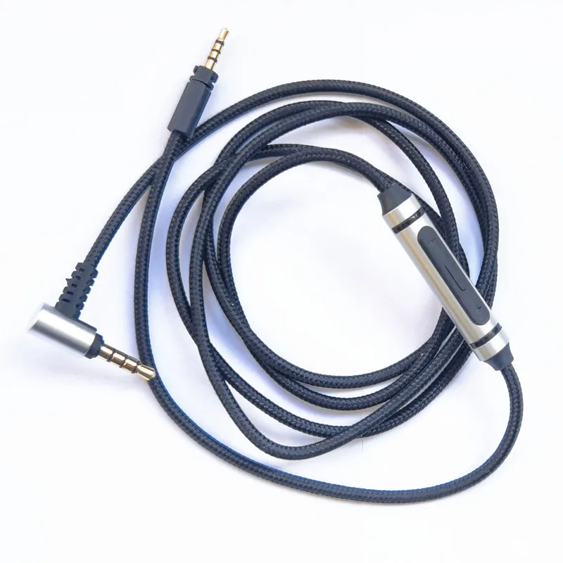 Kopfhörer-Audiokabel für Sennheiser HD400S HD350BT HD4.30 HD4.40BT HD4.50BTNC HD450B mit Mikrofon MOMENTUM Audio-Verlängerungskabel – Detail 7