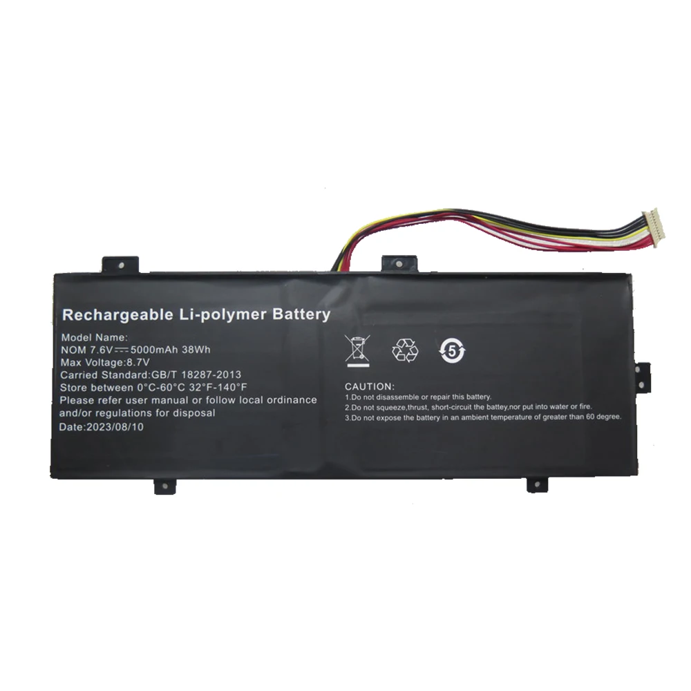 

Laptop Battery JKJ-6082234 7.6V 5000MAH 38WH