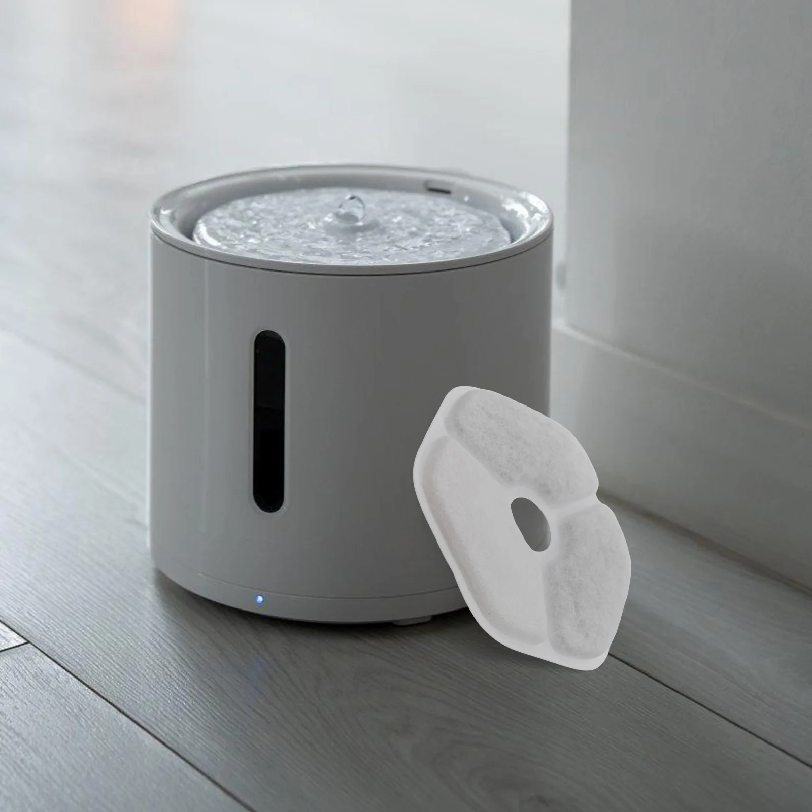 

6Pcs Cat Water Filter Replacement Parts Compatible Auto Dispensers Enhance Hydration Fresh Water Pet Kit Cat Filter