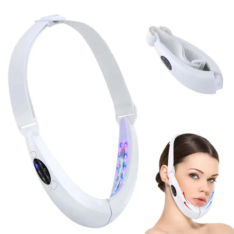 Portable V Line Facial Slimming Strap Double Chin Reducer Skin Care Chin Lifting Face Slimming Massager