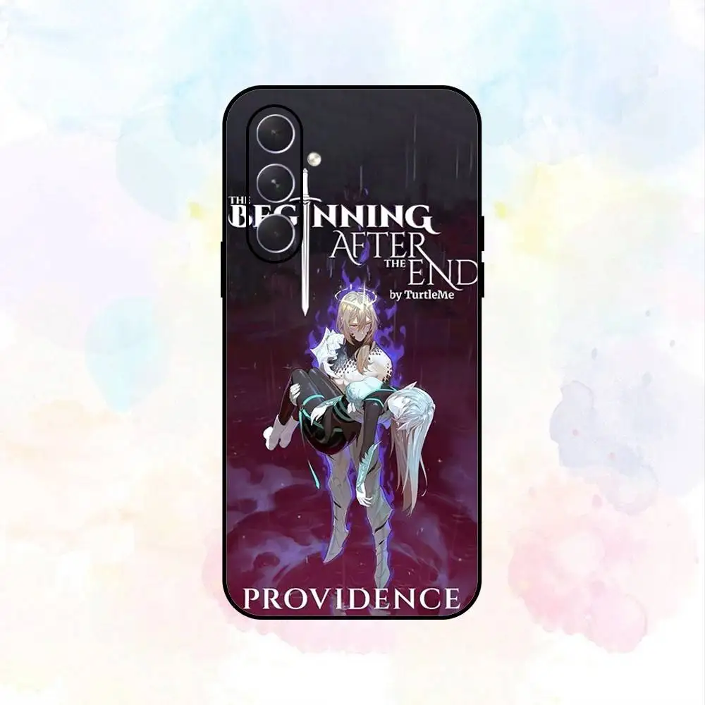 حافظة هاتف T-The B-Beginning بعد نهاية لهاتف سامسونج جالاكسي A73، A72، A71، A70، A53، A52، A51، غلاف أسود ناعم آخر