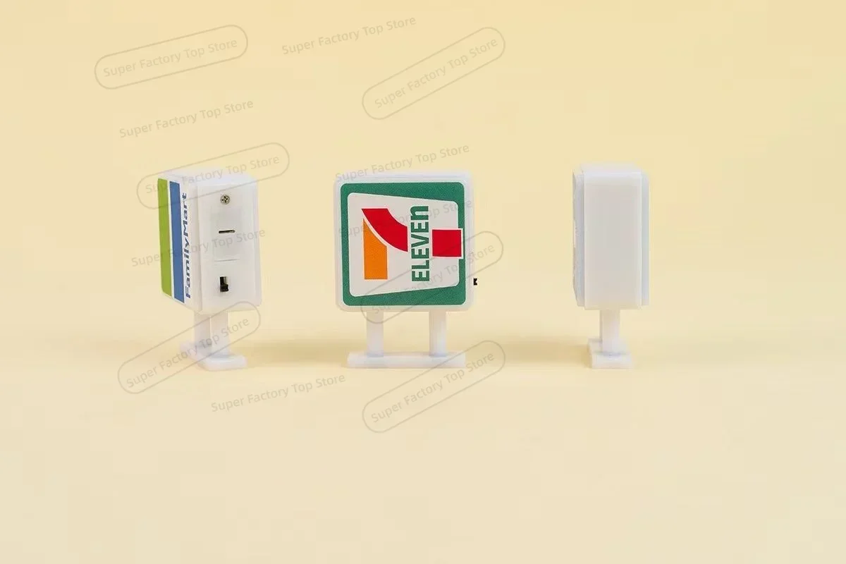Leuchtender Kühlschrankmagnet Mini 711 Whole Family Store Magnetisches Leuchtschild Kühlschrankaufkleber Kreative Heimdekoration Magnet-Ornament – Detail 6