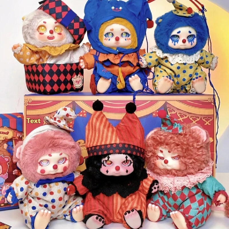 

New Arrival Genuine Timeshare Cino Dreamland Circus Series Blind Box Toy Desktop Ornament Kawaii Mystery Box Model Birthday Gift