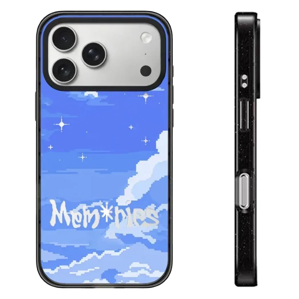 

Simple Starry Sky Clouds Mirror / Acrylic Magnetic Case: Compatible with IPhone 17 16 15 14 13 12 Pro Max 17 Air