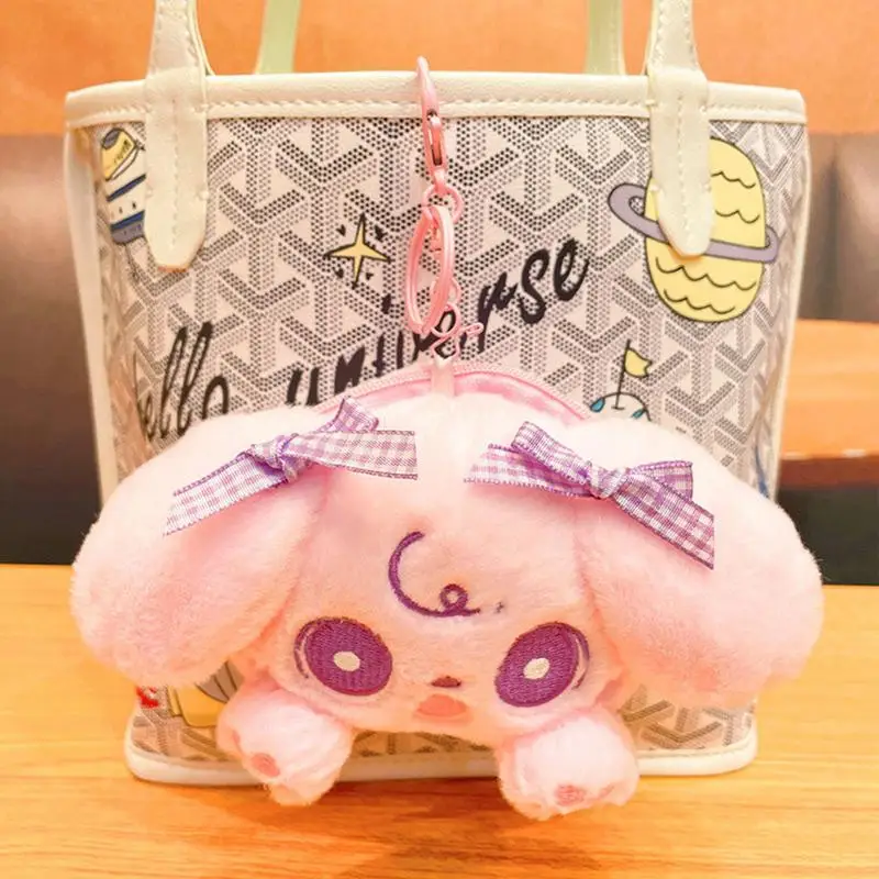 Plush Purse Star Twinkle PreCure Kawaii Keychain Anime Long Eared Dog Cute Adorable Stuffed For Keys Bags Backpacks Kids