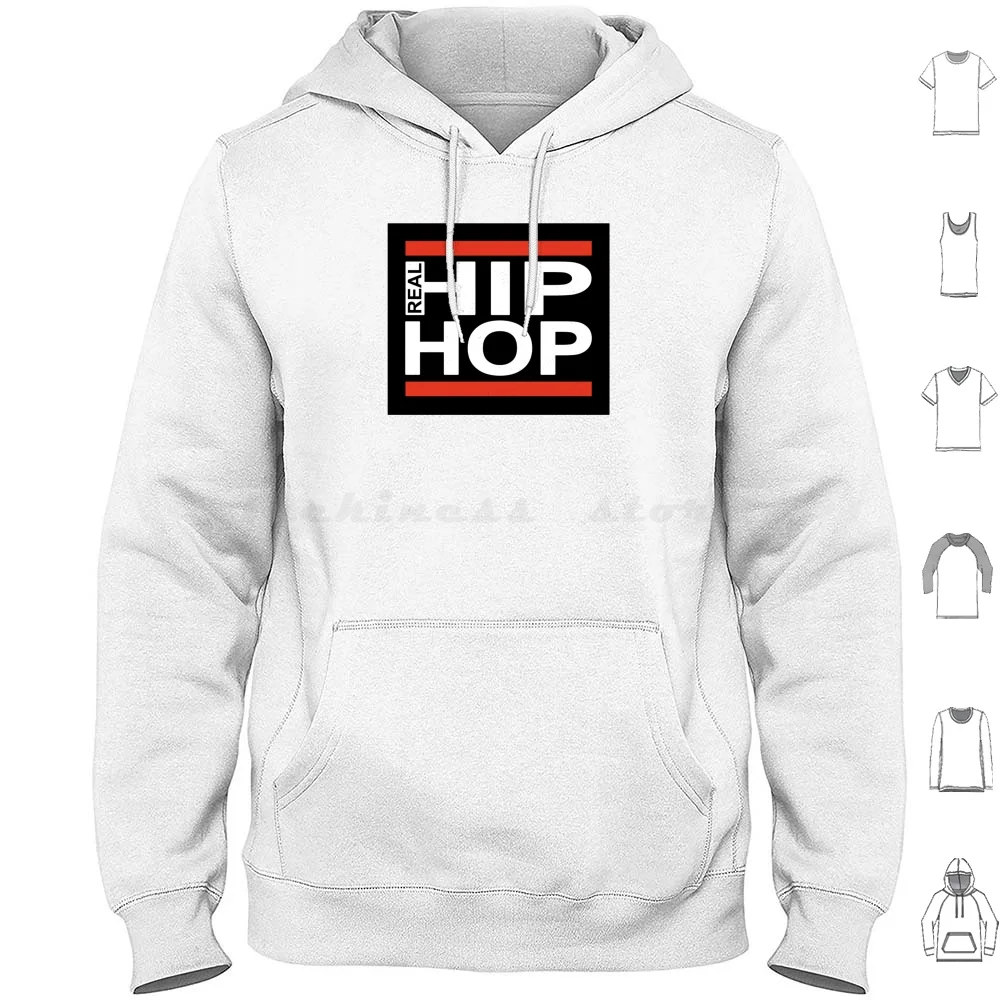 Real Hip Hop Hoodies Long Sleeve Real Hip Hop Golden Era Old School Eighties 80s 90s Nineties Rap Hip Hop Vinyl