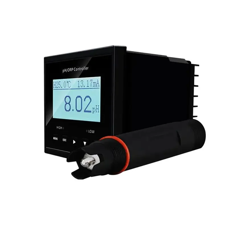 ph transmitter transducer 4-20 ma ph and temperature controller meter modbus analog sensor water ph tds tester digital