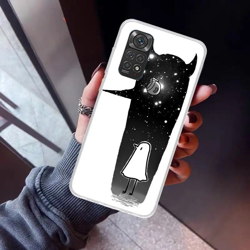 Oyasumi Punpun Phone Case For Xiaomi Redmi Note 14 13 12 11 10 11E Pro Plus 12S 11S 11E 11T 10S Soft TPU Back Cover Note 13 12 1 image 6