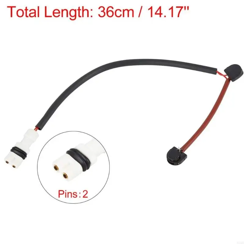 เซ็นเซอร์ตัวบ่งชี้การสึกหรอด้านหน้า 2 พินออกแบบเบรกเบรกเซ็นเซอร์ 99761275600