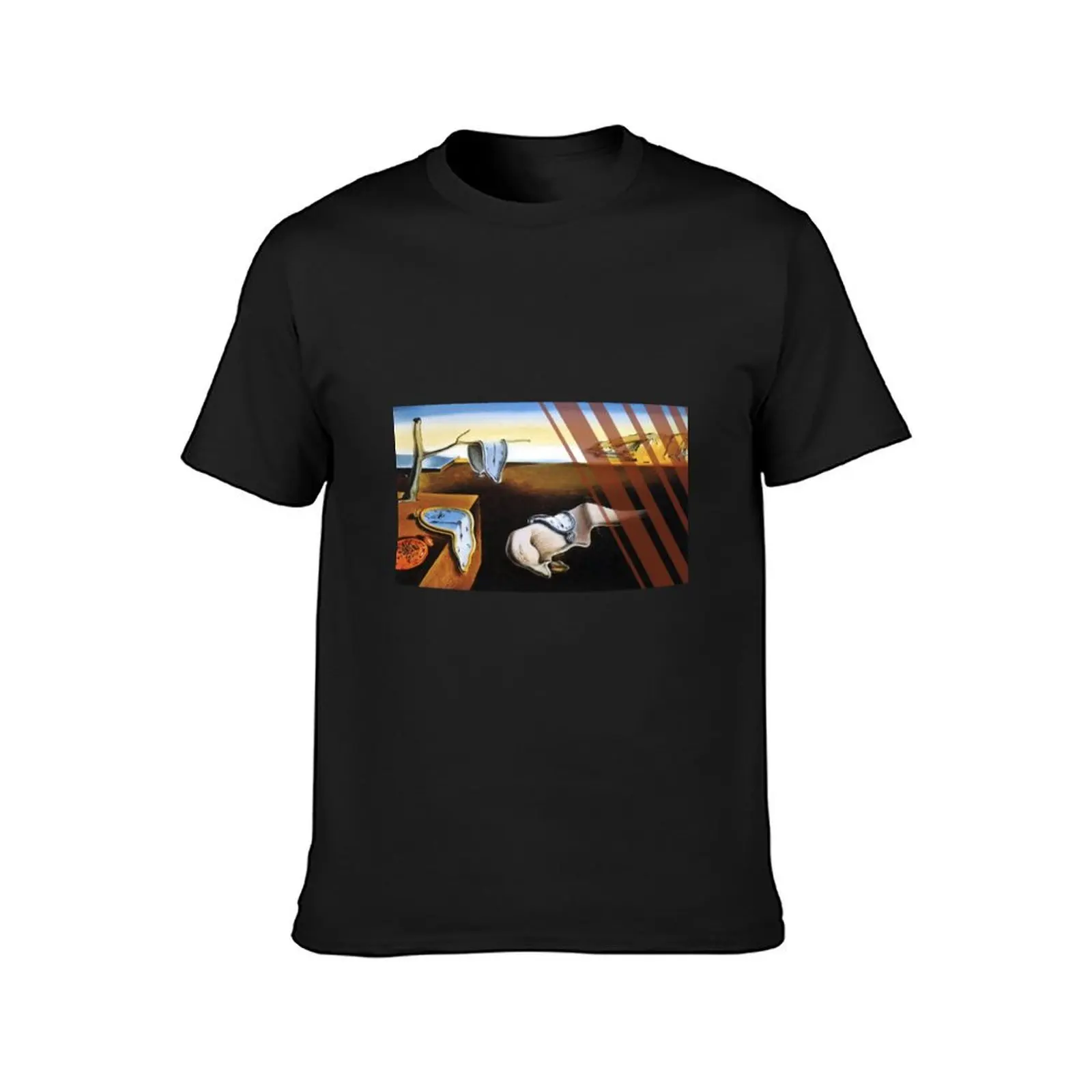 The Persistence of Memory Modernized T-Shirt cute clothes boys animal print oversized men workout shirt