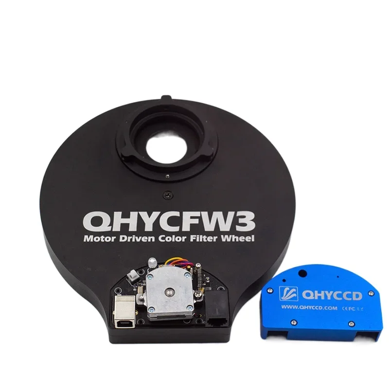 Qhyccd QHYCFW3 Motor Aangedreven Kleur Filter Wiel Voor Astronomische Camera