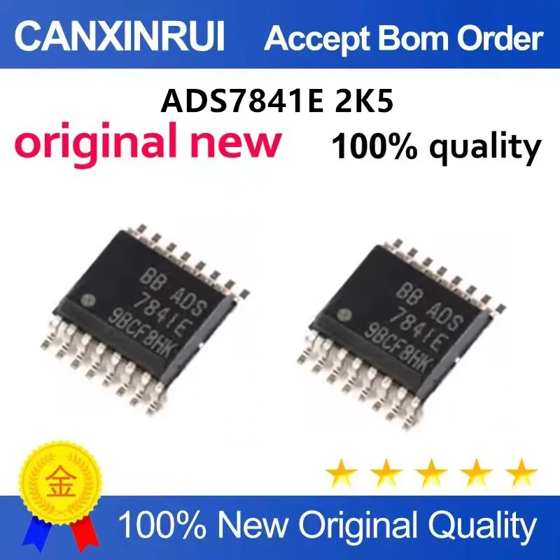 

Original New 100% quality ADS7841 ADS7841E ADS7841E/2k5 SSOP16 Integrated circuit IC chip