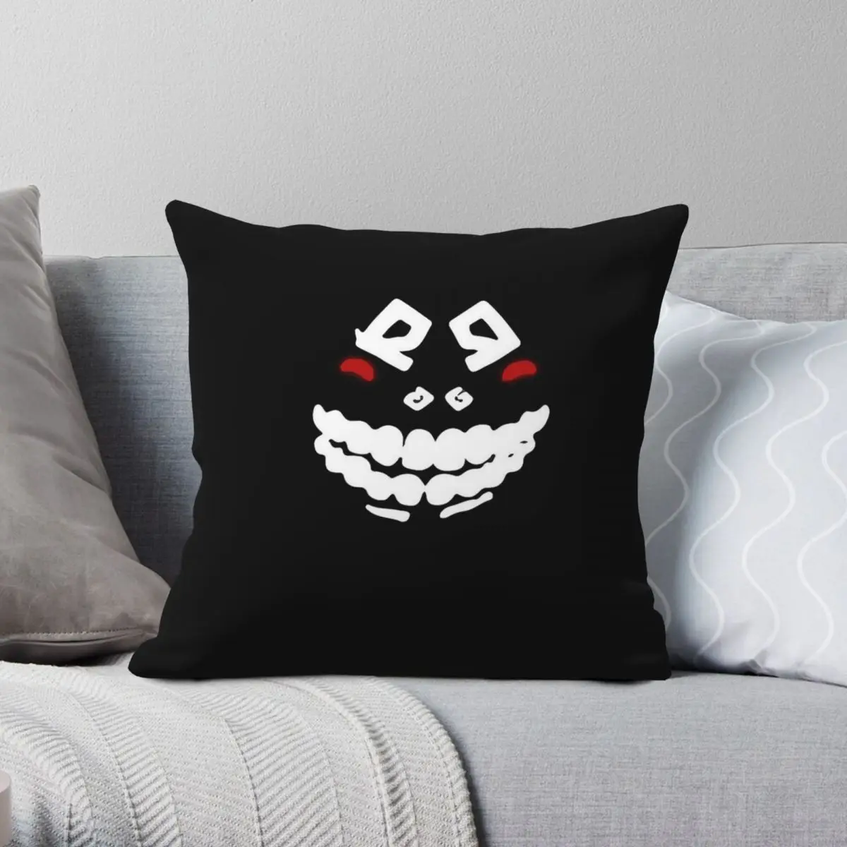Black Desert Black Spirit Square Pillowcase Polyester Linen Velvet Pattern Zip Decor Home Cushion Cover 45x45