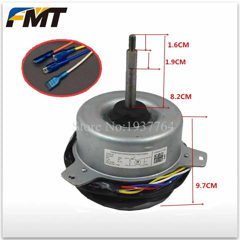 

Новый мотор для кондиционера YDK65-6F YDK-65-6 YDK-65-6F. Вентиляторный двигатель в хорошем рабочем состоянии.